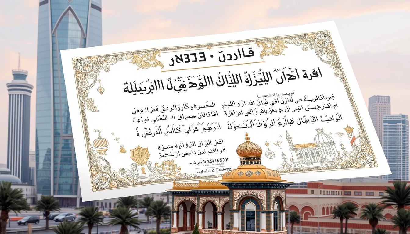 وثيقة تأمين الدرع العربي
