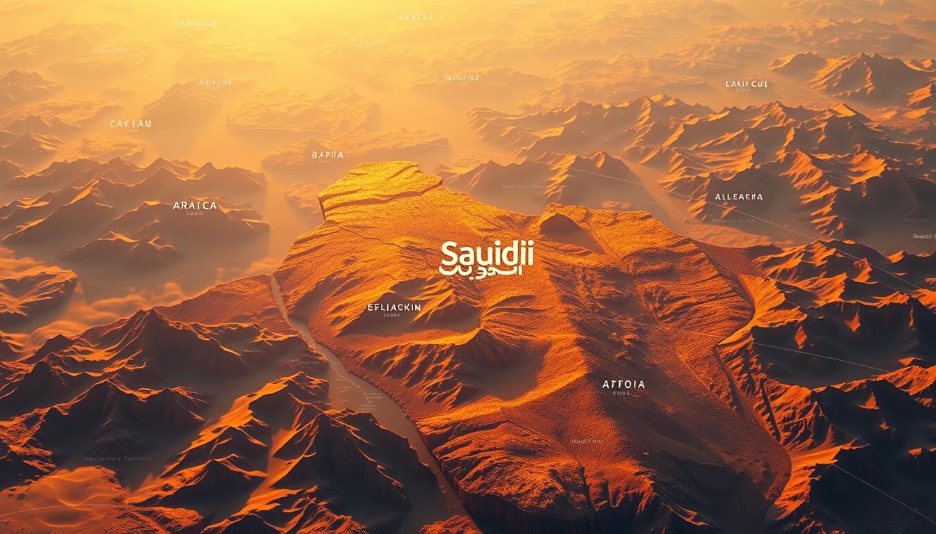 الموقع الفلكي والجغرافي للمملكة العربية السعودية