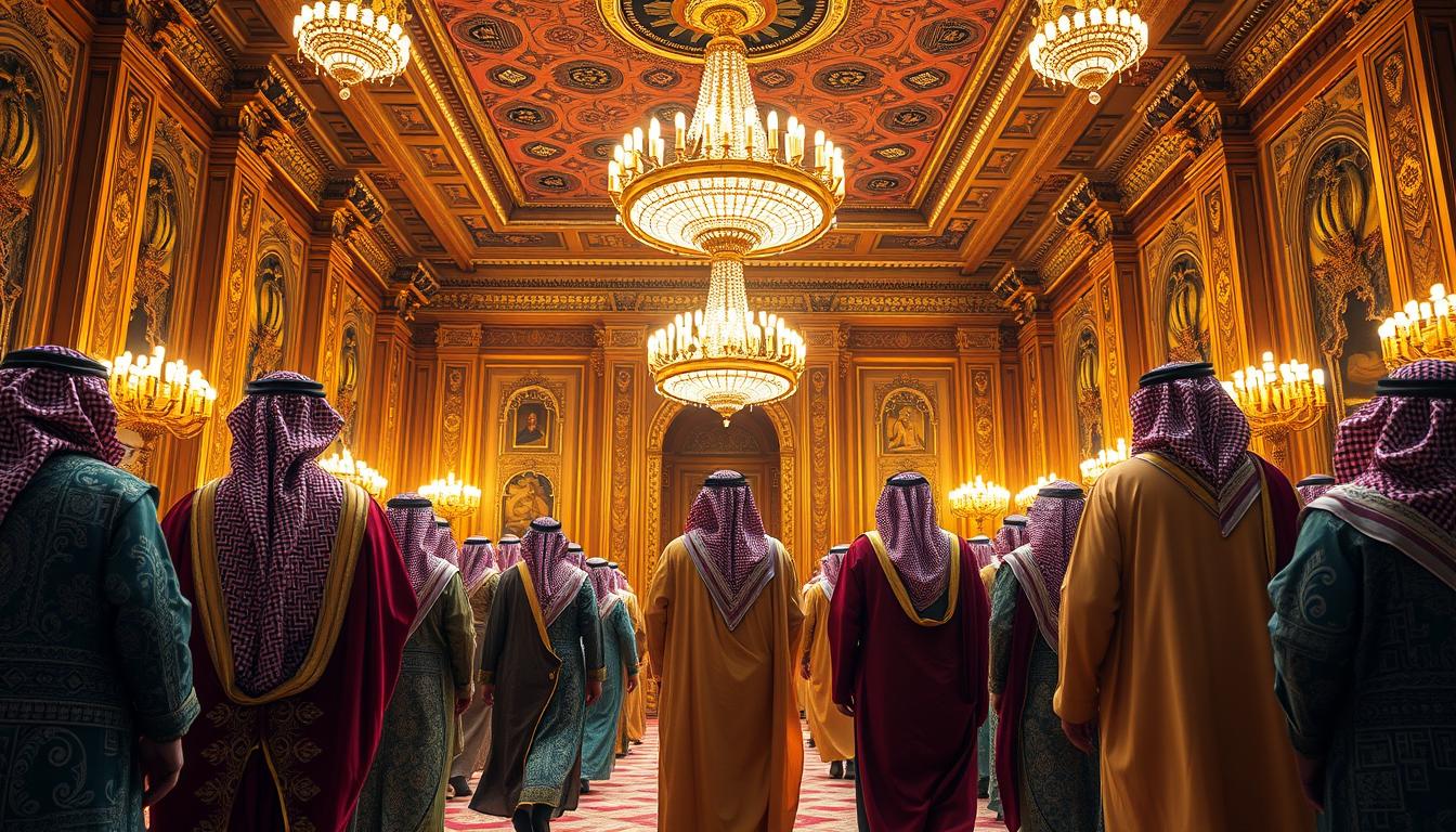 جدول لبس البشوت بالديوان الملكي السعودي مع الألوان