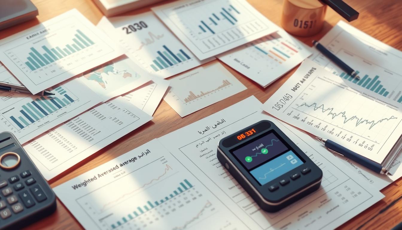 خطوات حساب النسبة الموزونة بدون تحصيلي 2025