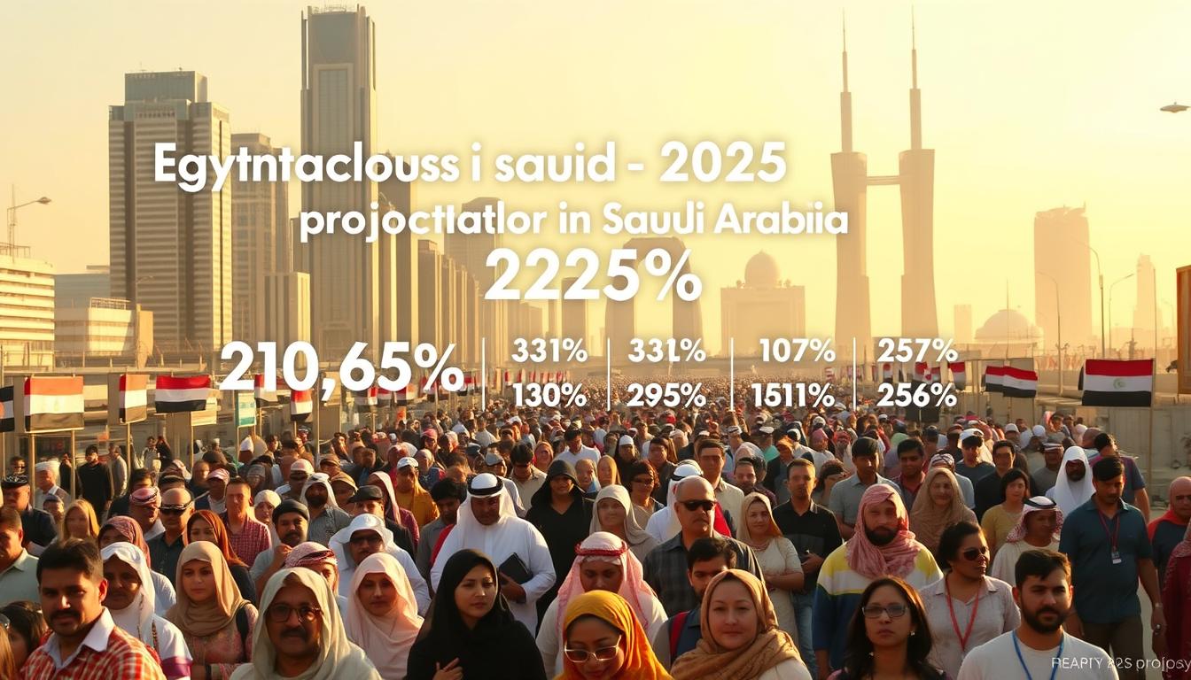 كم عدد المصريين المقيمين في السعودية 2025