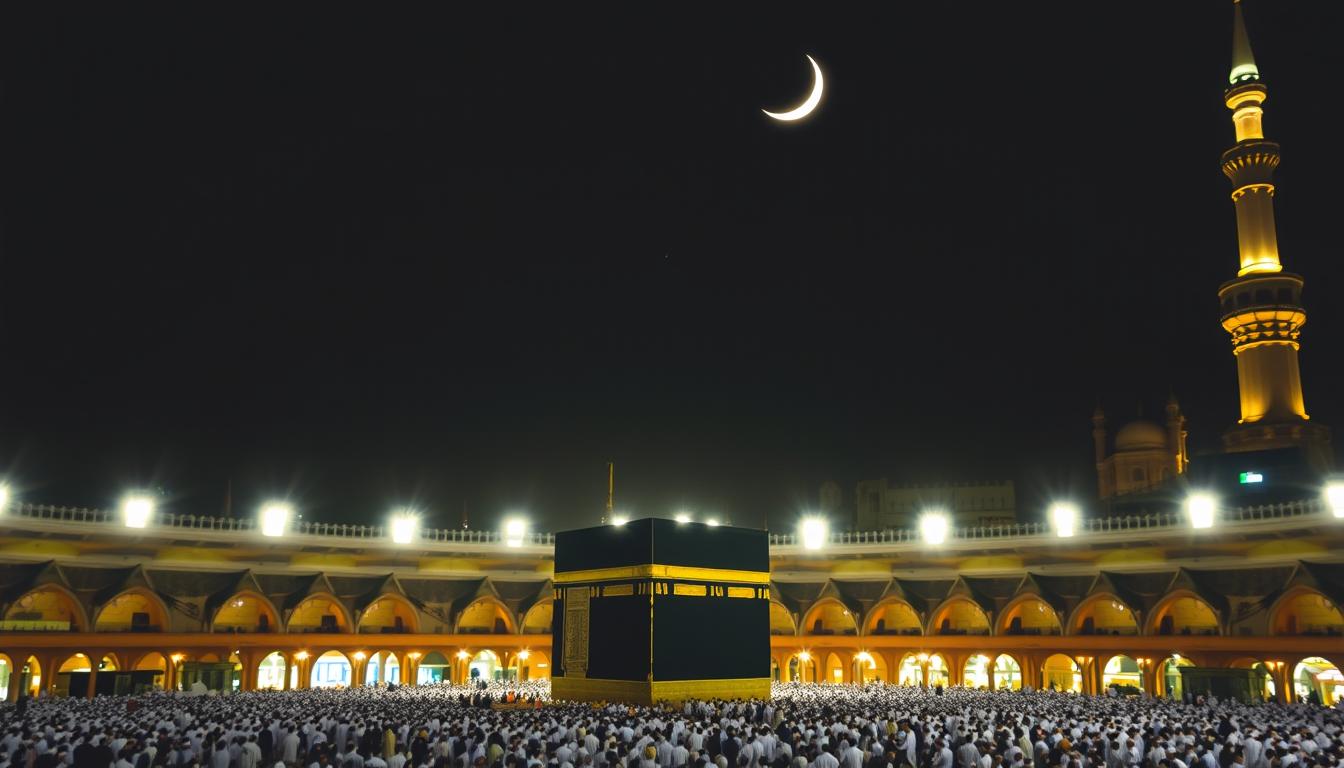 موعد صلاة التهجد في مكة المكرمة 1447 متى يبدأ ومتى ينتهي