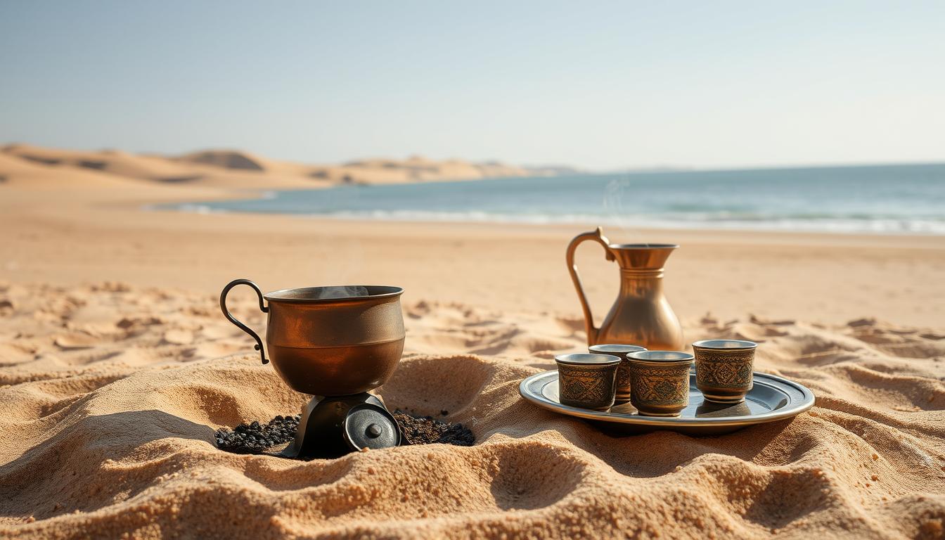 كيف أعمل قهوة تركية على الرمل