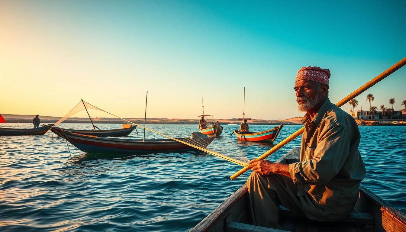 صيد الاسماك في الرايس