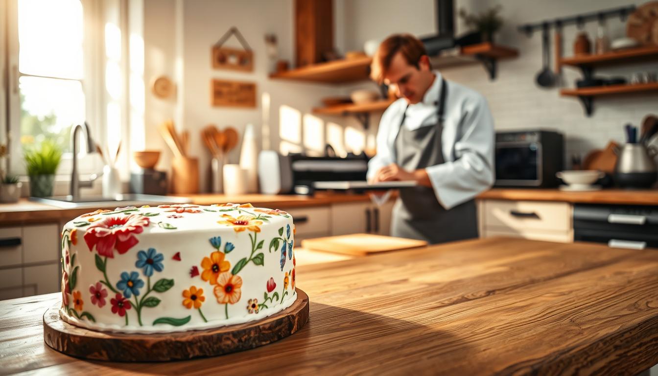 طريقة الطباعة على الكيك